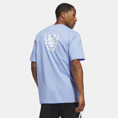 adidas Men's Donovan Mitchell Foundation T-Shirt Blue adidas Men's Donovan Mitchell Foundation T-Shirt Blue