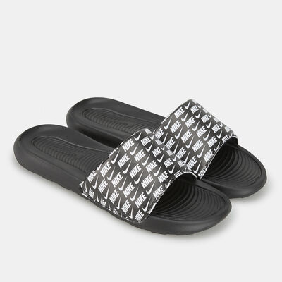 Nike Men's Victori One Printed Slides Black Nike Men's Victori One Printed Slides Black