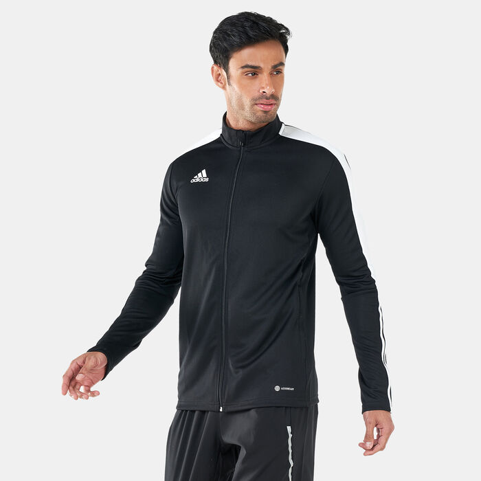 adidas Men's Tiro Essentials Jacket Black adidas Men's Tiro Essentials Jacket Black image number 0