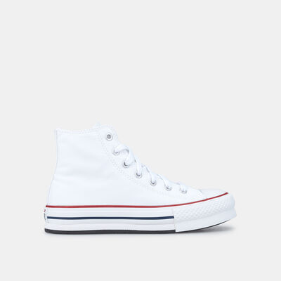 Converse Kids' Chuck Taylor All Star EVA Lift Hi Unisex Shoe White