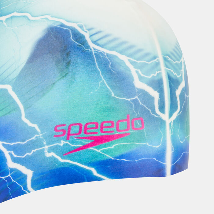 Speedo Digital Printed Cap Multi Speedo Digital Printed Cap Multi image number 2