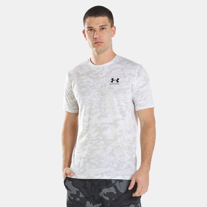 Under Armour Men's UA ABC Camo Print T-Shirt White image number 0