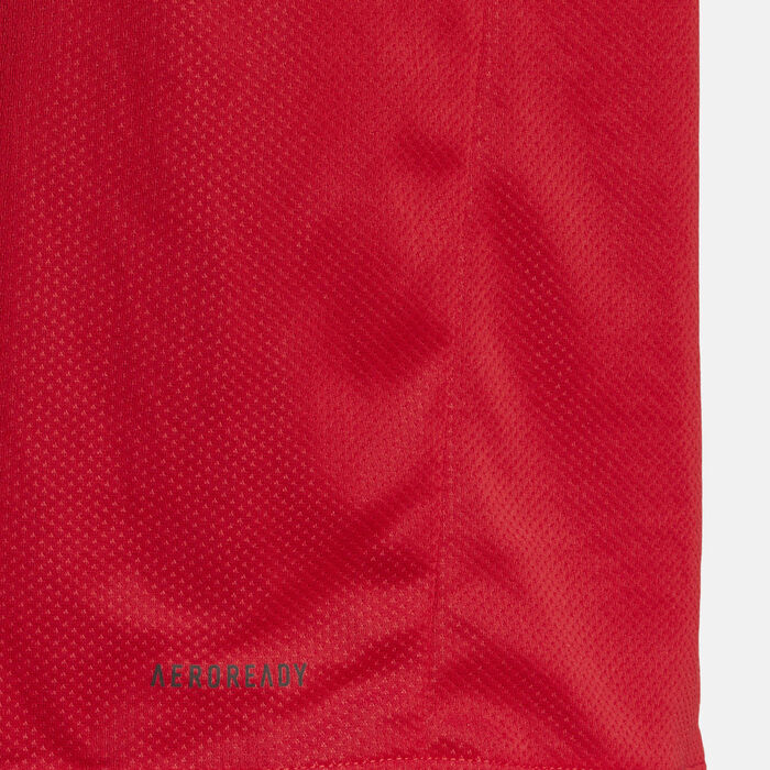 adidas Men's Training Essentials Training T-Shirt Red adidas Men's Training Essentials Training T-Shirt Red image number 4