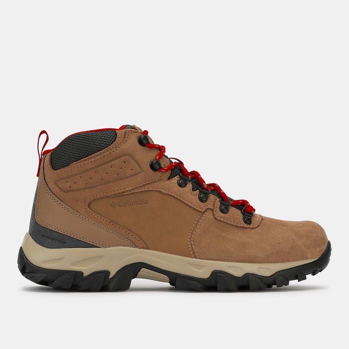 Columbia Men's Newton Ridge™ Plus II Suede Waterproof Hiking Boot Brown Columbia Men's Newton Ridge™ Plus II Suede Waterproof Hiking Boot Brown image number 0