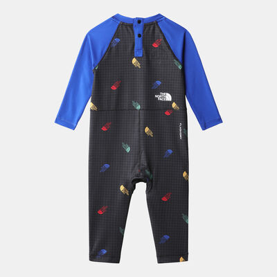 The North Face Kids' Amphibious Sun One-Piece Bodysuit Black