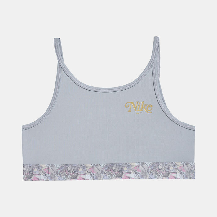 Nike Kids' Dri-FIT Trophy Energy Sports Bra Grey Nike Kids' Dri-FIT Trophy Energy Sports Bra Grey image number 0