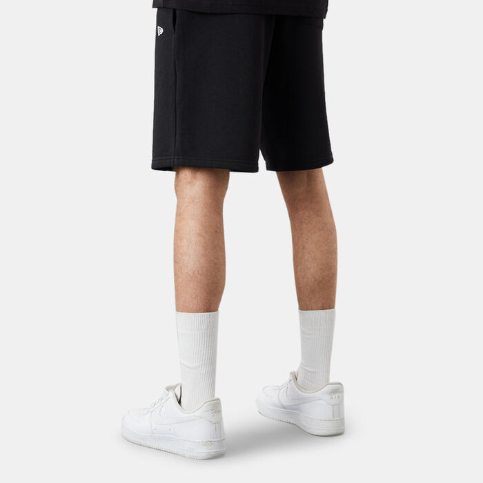 New Era Men's NE Essentials Shorts Black New Era Men's NE Essentials Shorts Black image number 1