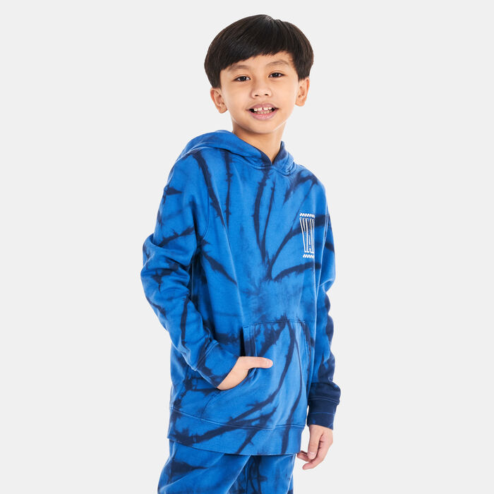 Vans Kids' Tie Dye Hoodie (Older Kids) Blue image number 0