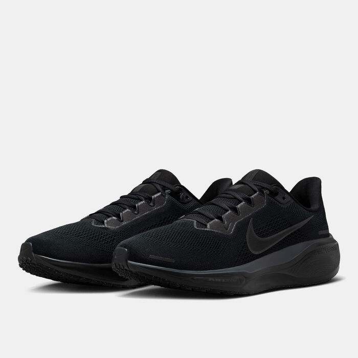 Nike Men's Pegasus 41 Road Running Shoes Black Nike Men's Pegasus 41 Road Running Shoes Black image number 1