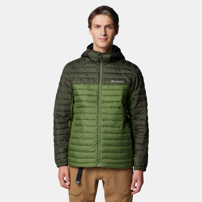 Columbia Men's Silver Falls II Hooded Jacket Green Columbia Men's Silver Falls II Hooded Jacket Green image number 0