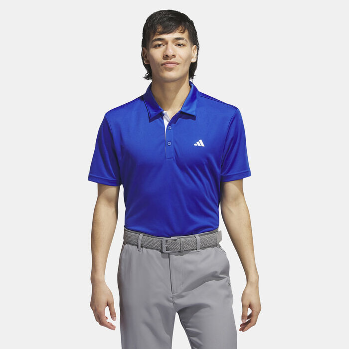 adidas Men's Drive Polo Shirt Blue adidas Men's Drive Polo Shirt Blue image number 0
