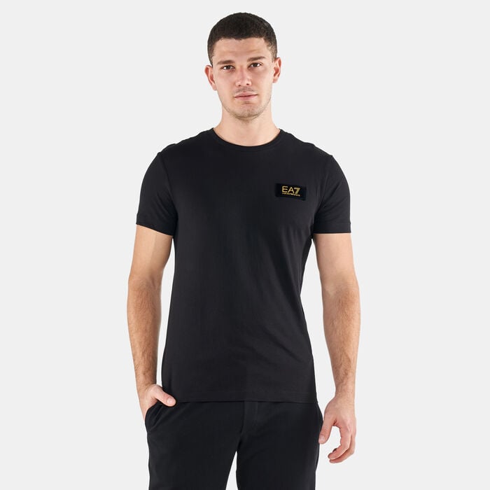 EA7 Emporio Armani Men's Train Gold Label T-Shirt Black EA7 Emporio Armani Men's Train Gold Label T-Shirt Black image number 0
