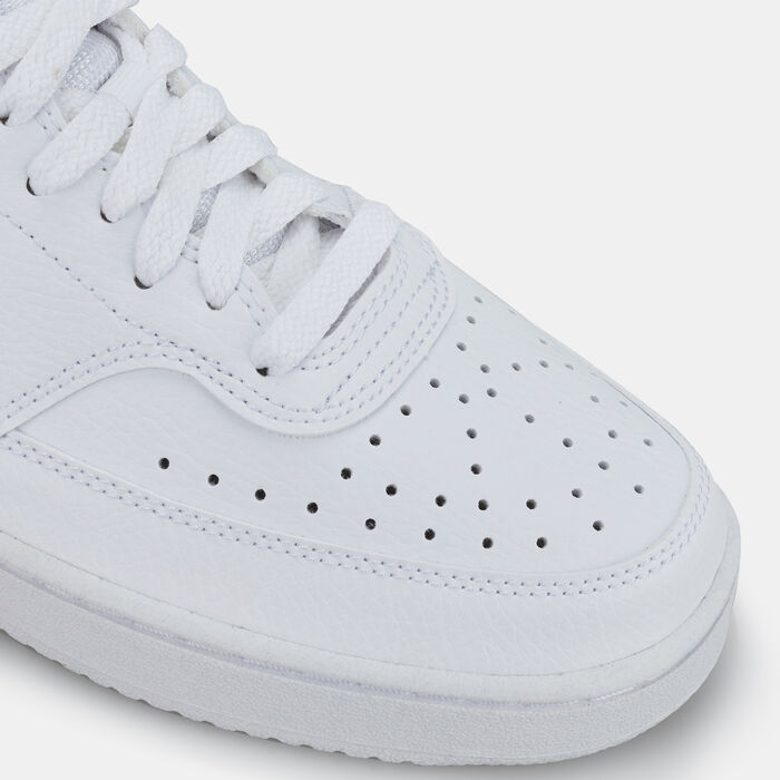 Nike Women's Court Vision Low Next Nature Shoes White Nike Women's Court Vision Low Next Nature Shoes White image number 4