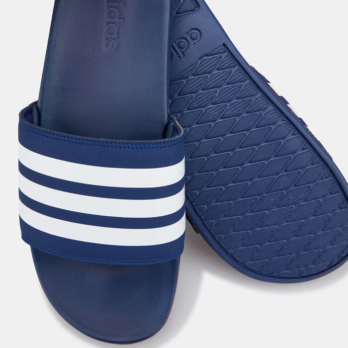 adidas Men's adilette Cloudfoam Slides Multi adidas Men's adilette Cloudfoam Slides Multi image number 2
