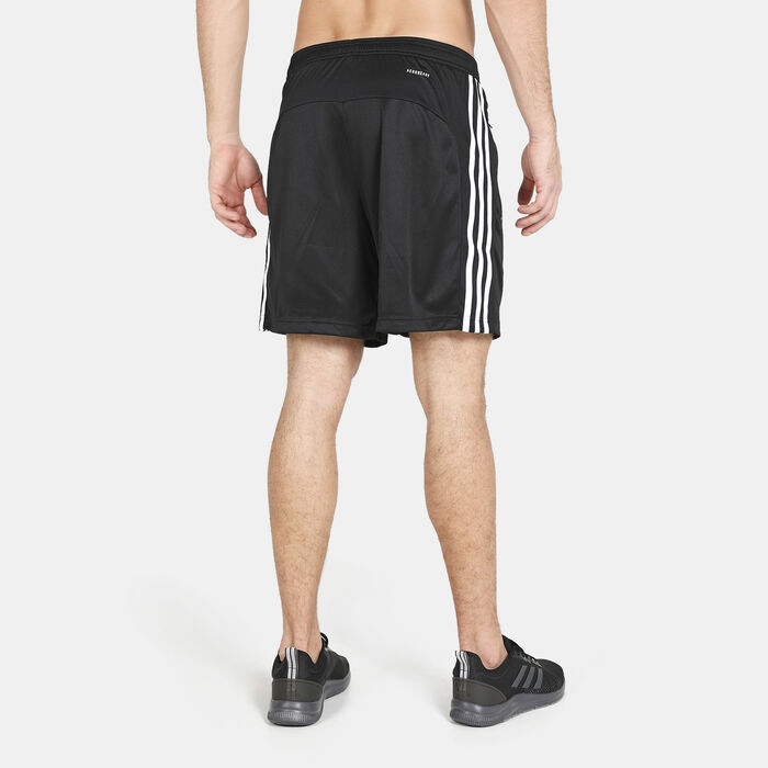 adidas Men's Primeblue Designed 2 Move 3-Stripes Shorts Black image number 1