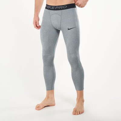 Nike Men's Pro 3/4 Tights Grey