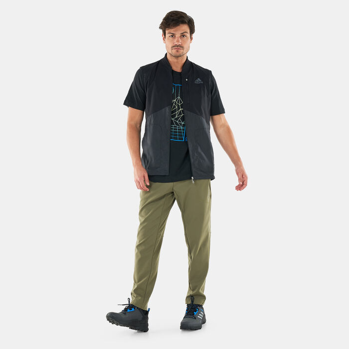 adidas Men's Adizero Vest Black image number 2