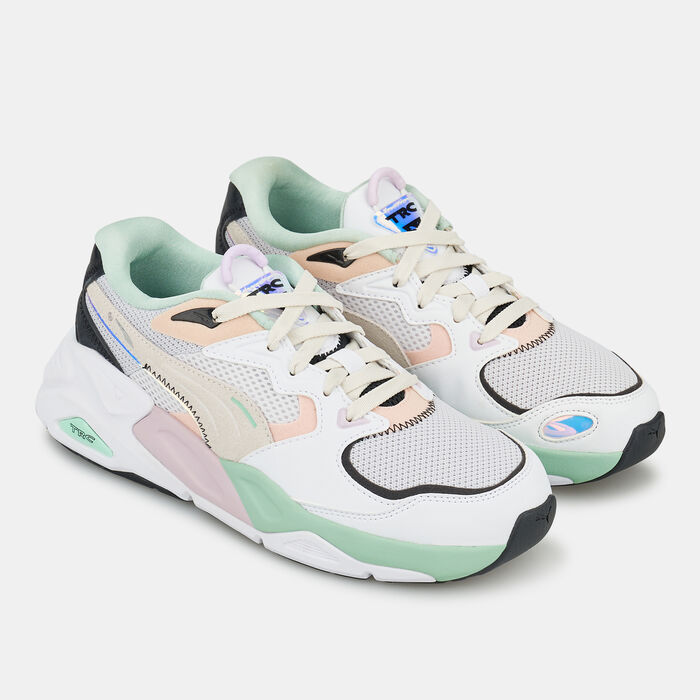 PUMA Women's TRC MIRA Dimensions Shoe White PUMA Women's TRC MIRA Dimensions Shoe White image number 1