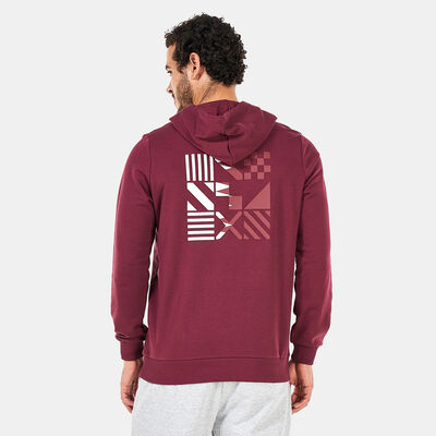 PUMA Men's ftblCore Qatar Fan Hoodie Grey PUMA Men's ftblCore Qatar Fan Hoodie Grey