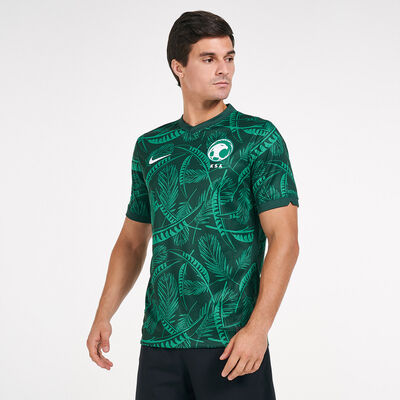 Nike Men's Saudi Arabia 2020 Stadium Away Jersey Green