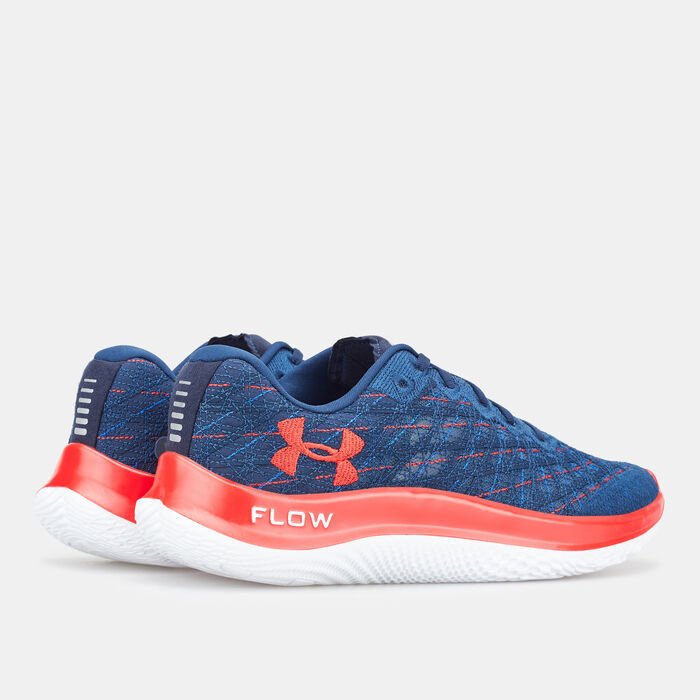 Under Armour Men's UA Flow Velociti Wind Shoe Blue Under Armour Men's UA Flow Velociti Wind Shoe Blue image number 2