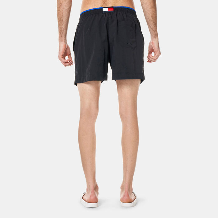 Tommy Hilfiger Men's Flag Recycled Swimming Shorts Black Tommy Hilfiger Men's Flag Recycled Swimming Shorts Black image number 1
