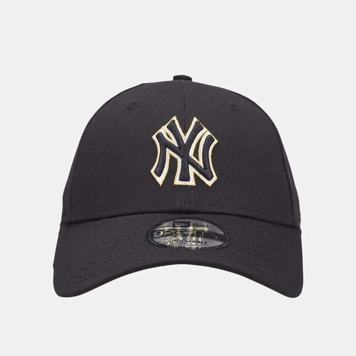New Era Men's Metallic Pop 9Forty New York Yankees Cap Black New Era Men's Metallic Pop 9Forty New York Yankees Cap Black image number 0