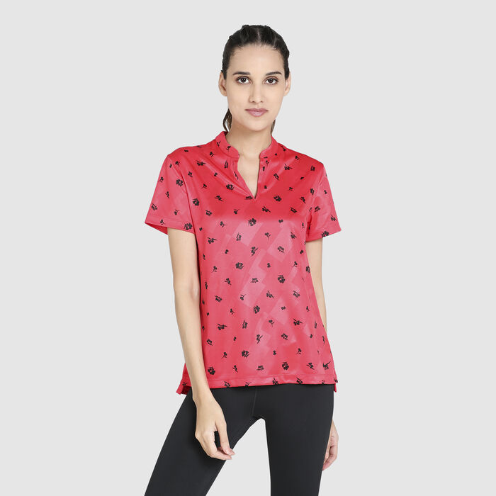 Nike Golf Women's Golf Dri-FIT Victory Polo Shirt Red Nike Golf Women's Golf Dri-FIT Victory Polo Shirt Red image number 0
