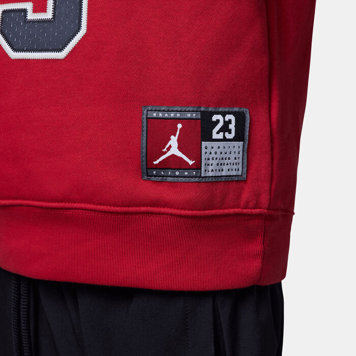 Jordan Kids' Fleece Hoodie Red image number 4