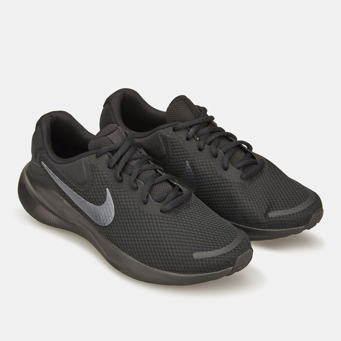 Nike Women's Revolution 7 Road Running Shoes Black image number 2