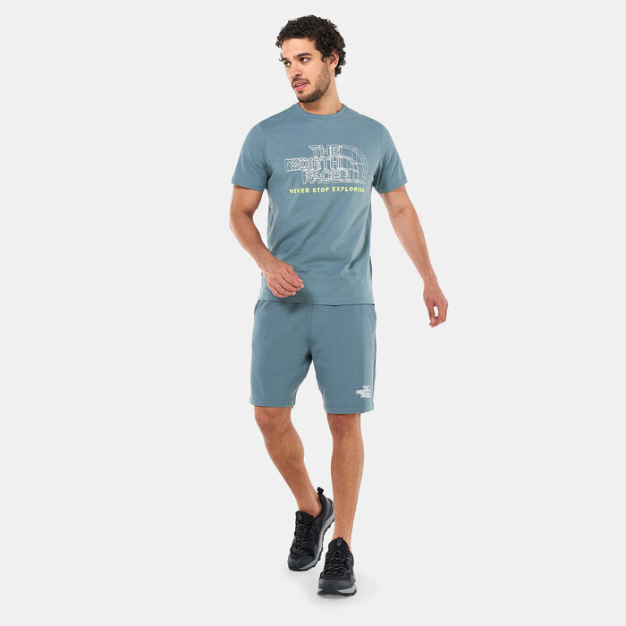 The North Face Men's Coordinates T-Shirt Blue image number 2