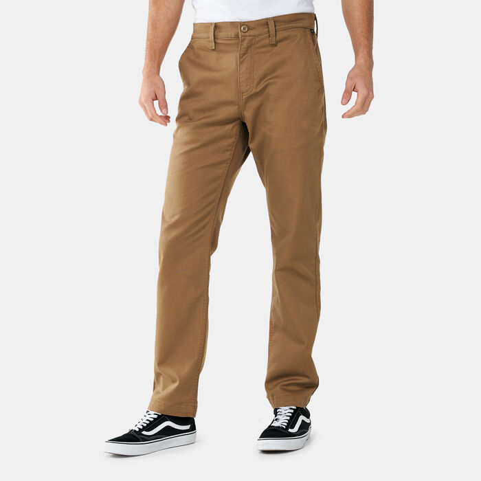 Vans Men's Authentic Chino Slim Pants Brown Vans Men's Authentic Chino Slim Pants Brown image number 0