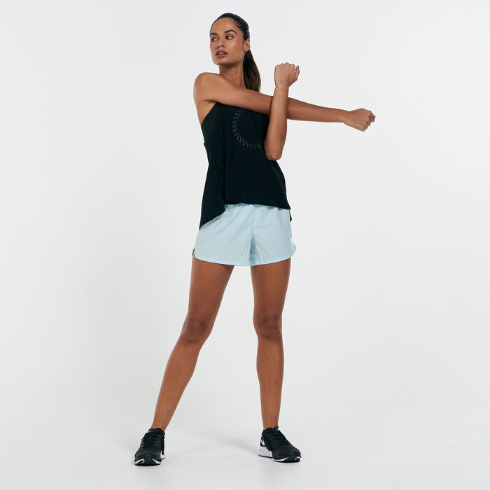 Nike Women's Icon Clash Miler Tank Top Black Nike Women's Icon Clash Miler Tank Top Black image number 2