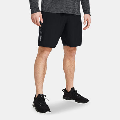 Under Armour Men's Tech Woven Wordmark Training Shorts Black