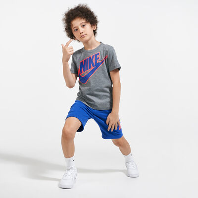 Nike Kids' Futura T-Shirt and Cargo Shorts Set (Younger Kids) Blue