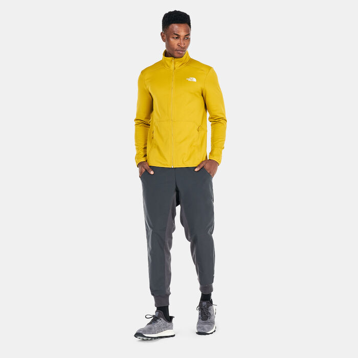 The North Face Men's Quest Fleece Jacket yellow The North Face Men's Quest Fleece Jacket yellow image number 2