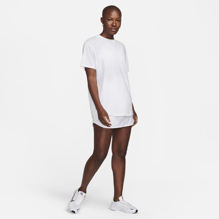 Nike Women's One Dri-FIT Training Top White image number 5