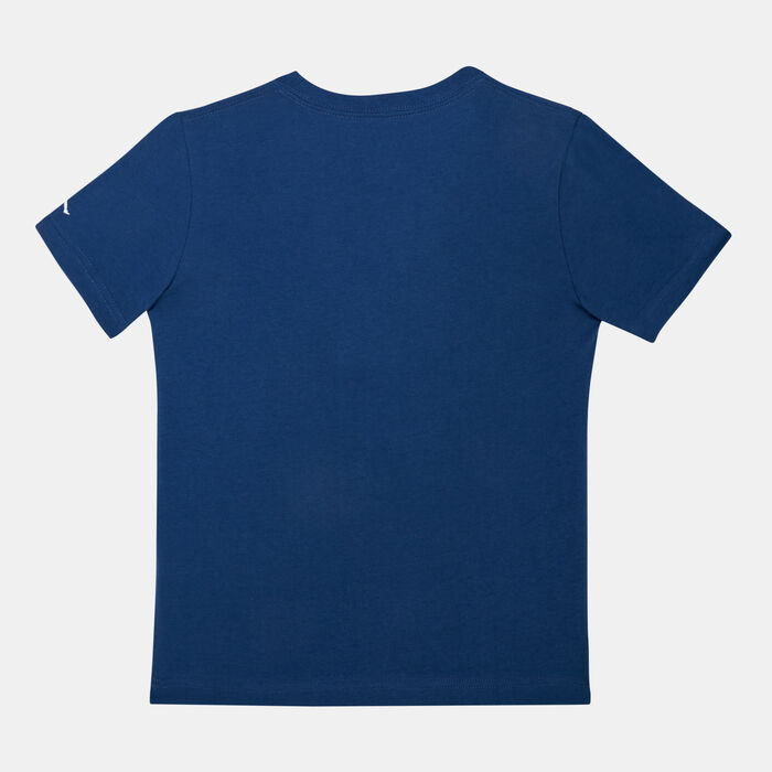Jordan Kids' High Brand Scramble T-Shirt Blue Jordan Kids' High Brand Scramble T-Shirt Blue image number 1