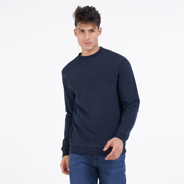 Timberland Men's Outdoor Heritage 1973 Sweatshirt Blue image number 0