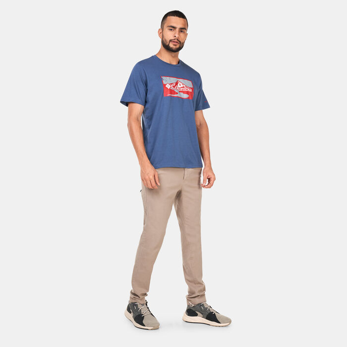 Columbia Men's Path Lake Graphic T-Shirt Blue Columbia Men's Path Lake Graphic T-Shirt Blue image number 2