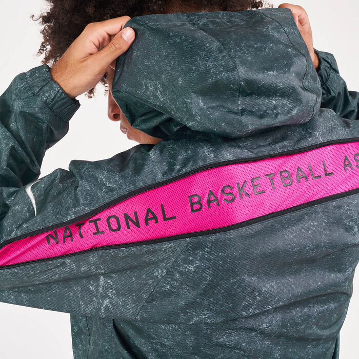 Nike Men's NBA Team 31 Courtside Jacket Grey Nike Men's NBA Team 31 Courtside Jacket Grey image number 3