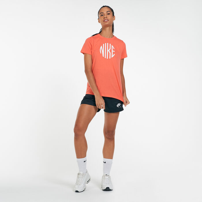 Nike Women's Air Woven High-Rise Shorts Black Nike Women's Air Woven High-Rise Shorts Black image number 2