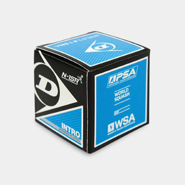 Dunlop Intro Single Dot Squash Ball Black Dunlop Intro Single Dot Squash Ball Black image number 0