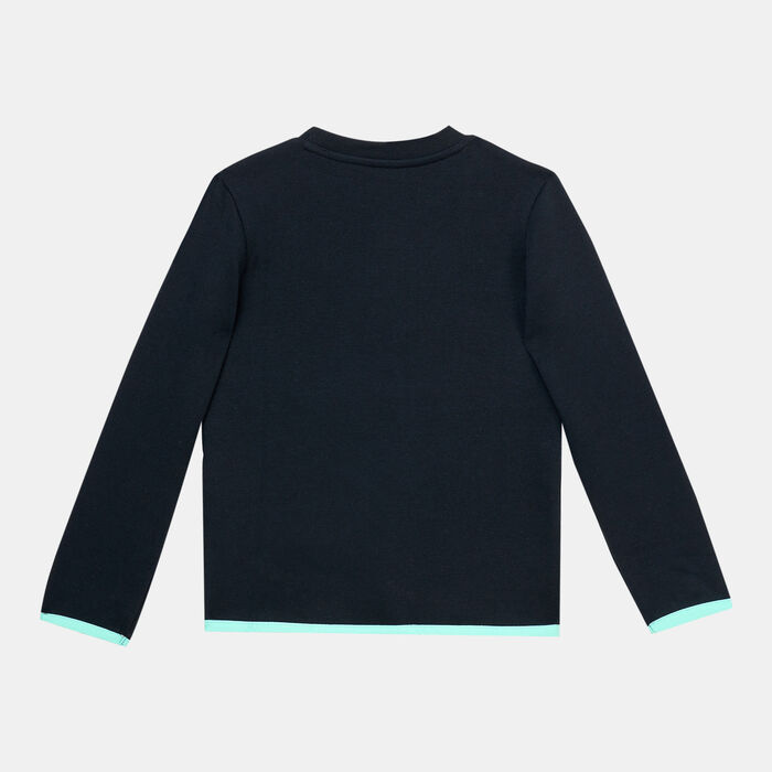 Nike Kids' Sportswear Illuminate Crew Sweatshirt Black Nike Kids' Sportswear Illuminate Crew Sweatshirt Black image number 1