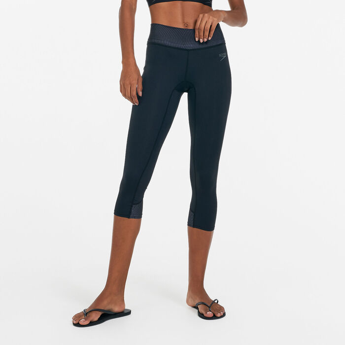 Speedo Women's Pulse Swimming Pants Black Speedo Women's Pulse Swimming Pants Black image number 0