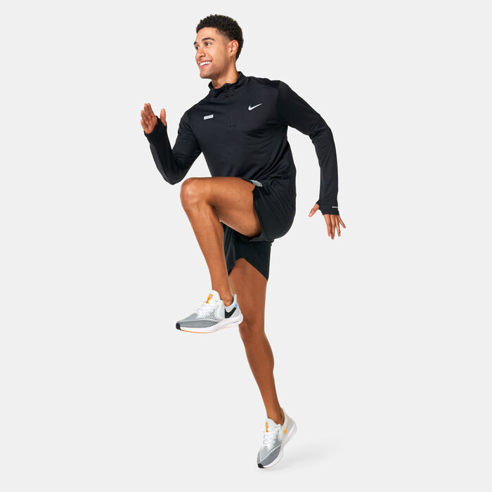 Nike Men's Flash Dri-FIT Running Top Black image number 2