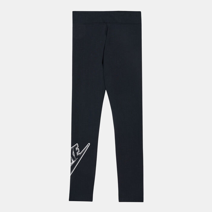 Nike Kids' Mid-Rise Leggings (Older Kids) Black image number 1
