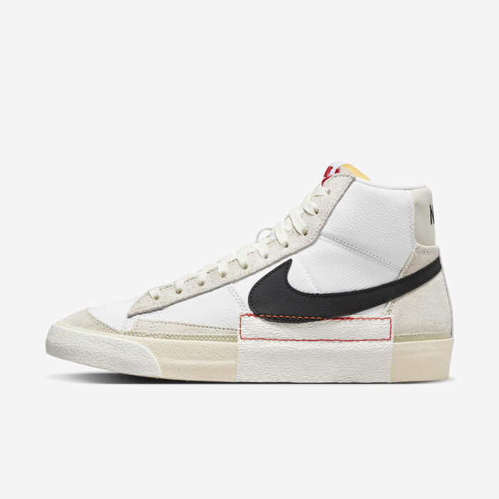Nike Men's Blazer Mid Pro Club Shoes White Nike Men's Blazer Mid Pro Club Shoes White image number 0