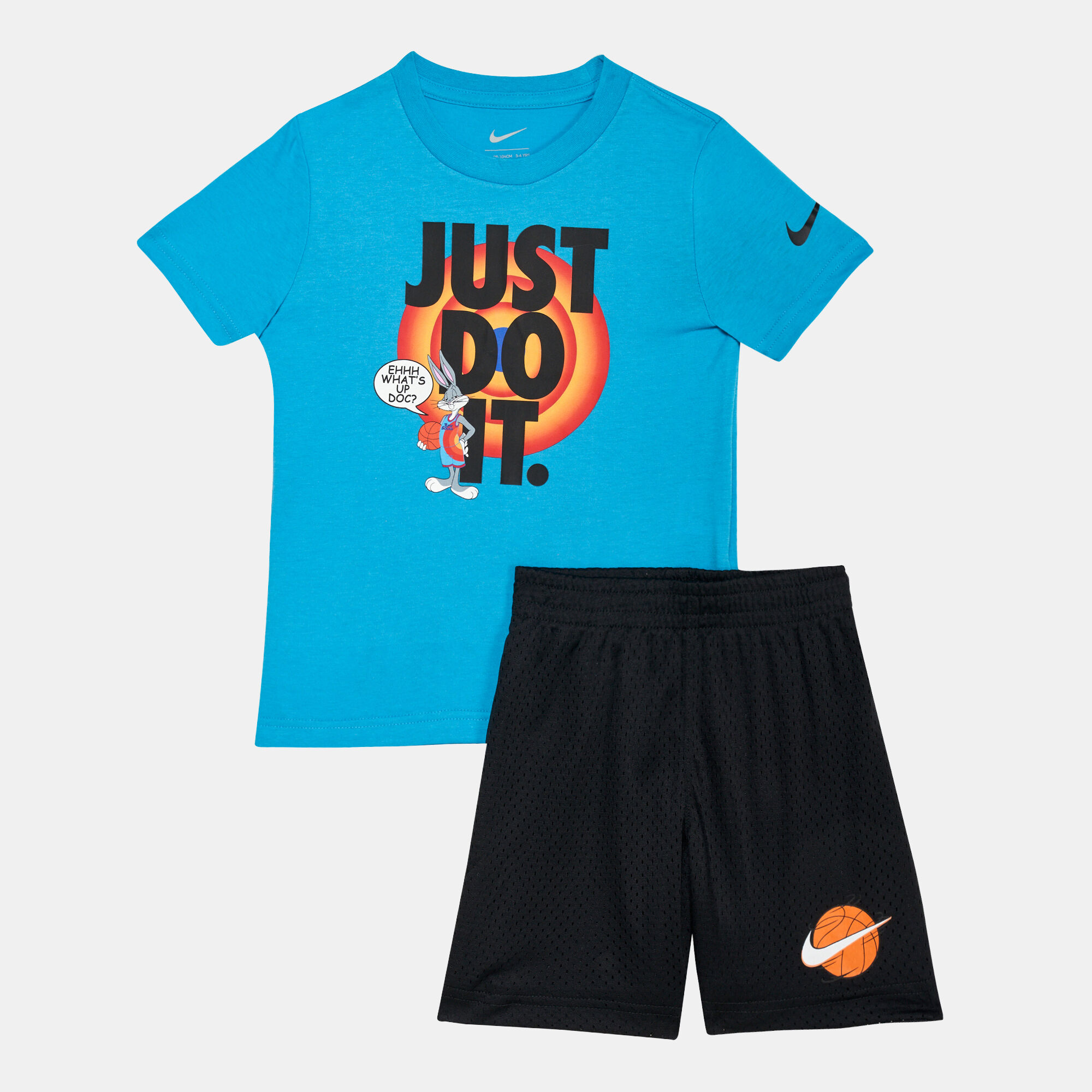 Kids X Space Jam T Shirt and Shorts Set