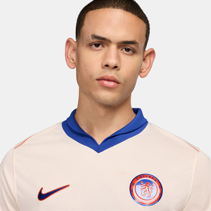 Nike Men's Chelsea 24/25 Away Replica Football Jersey Ivory Nike Men's Chelsea 24/25 Away Replica Football Jersey Ivory image number 3